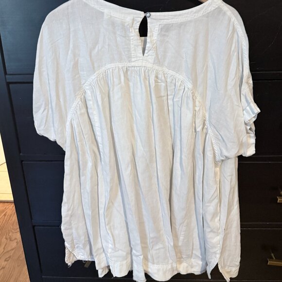 Free People | We the Free Moon City Linen Top | Size Medium | EUC - Picture 3 of 9
